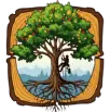Logo wycinka drzew